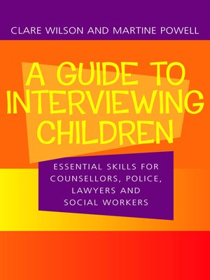 cover image of A Guide to Interviewing Children